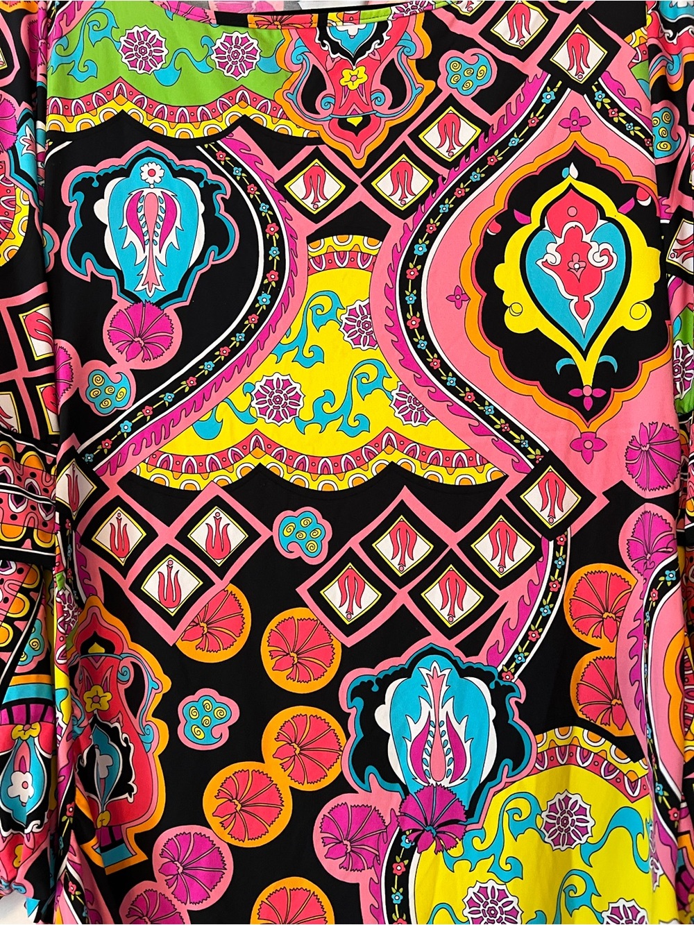 Trina Turk Colorful Dress / Cover Up Size M Resort Vacation - Picture 4 of 8